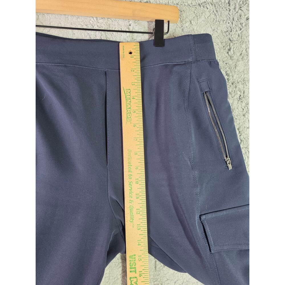 Athleta Endless High Rise Cargo Pants Size 16 Navy Stretch Utility Travel 467187 - Picture 10 of 16